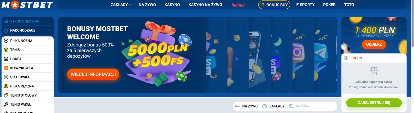 Menu główne